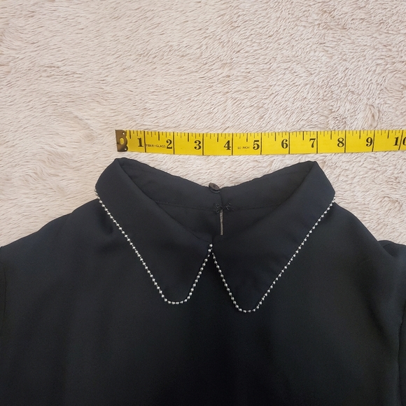 ANTHROPOLOGY Avec Les Filles Black Mini Dress - Picture 8 of 16